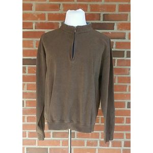 Peter Millar Golf Pullover Sweater Brown 2x